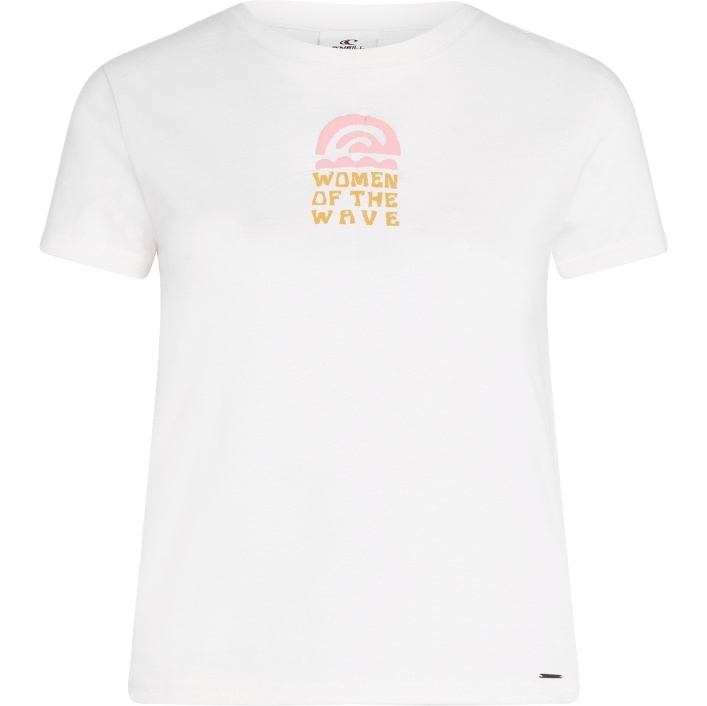 2025 O'Neill Womens Women of the Wave T-Shirt 1850214 - Dusty Vanilla